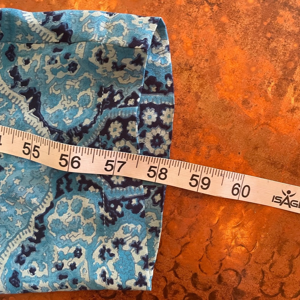 Blue Paisley Jumpsuit Jumper from Anthropologie. Dil brand. XS. Belted. - Picture 15 of 16